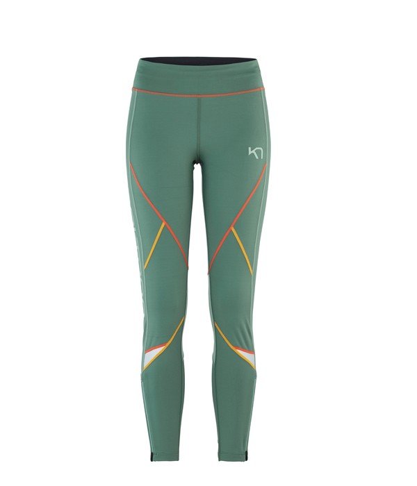Kari Traa Louise 2.0 Tights, zelená, S
